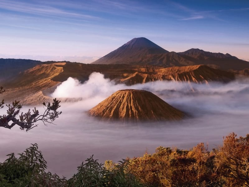 Fototapeta Góry w Indonezji