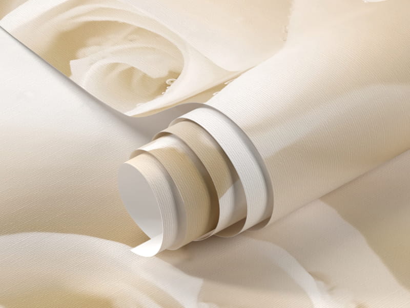 Fototapeta Jasna róża fragment #1