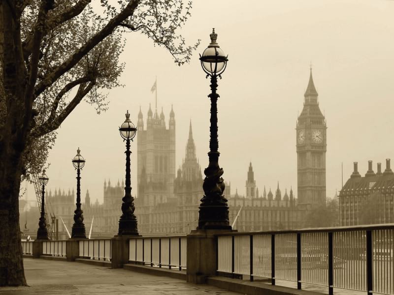 Fototapeta Nabrzeże Londynu