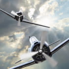 Miniatura fototapety Samolot wojenny