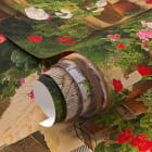 Miniatura fototapety Ulica kwiatowa fragment #1