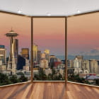 Miniatura fototapety Widok Seattle