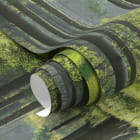 Miniatura fototapety Gęsty las iglasty fragment #1