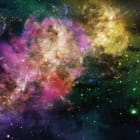 Miniatura fototapety Jasna mgławica galaktyczna