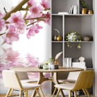 Miniatura fototapety Sakura nad wodą we wnętrzu kuchni