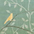 Miniatura fototapety Złote ptaki na gałęziach fragment # 1
