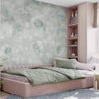 Miniatura fototapety Ryby w szmaragdowym morzu we wnętrzu pokoju nastolatka