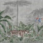 Miniatura fototapety Tygrys w dżungli