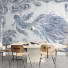 Miniatura fototapety Srebrna ryba we wnętrzu kuchni