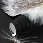 Miniatura fototapety Para białych dandelions fragment #1