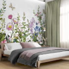 Miniatura fototapety Wiosenne przebudzenie we wnętrzu sypialni