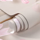 Miniatura fototapety Magnolie i motyle fragment #1