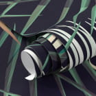 Miniatura fototapety Jasne tropikalne liście fragment #1