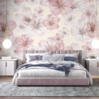 Miniatura fototapety Pełen wdzięku kwiat we wnętrzu sypialni