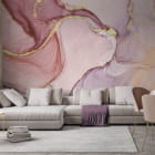 Miniatura fototapety Różowe morze we wnętrzu salonu