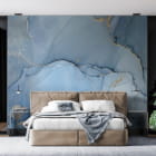 Miniatura fototapety Poranna mgła we wnętrzu sypialni