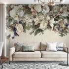 Miniatura fototapety Kolorowy bukiet we wnętrzu salonu