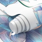 Miniatura fototapety Niebieski kwitnący lotos fragment #1