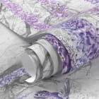 Miniatura fototapety Kwitnąca fioletowa wisteria fragment #1