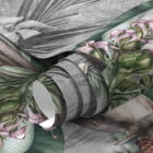 Miniatura fototapety Tropikalne kwiaty w ogrodzie fragment #1