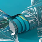 Miniatura fototapety Wiosenne liście tropikalne fragment #1