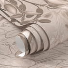 Miniatura fototapety Beżowe kwiaty fragment #1