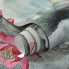 Miniatura fototapety Jezioro lotosu fragment #1