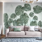 Miniatura fototapety Rysunek Monstery we wnętrzu salonu