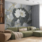 Miniatura fototapety Lilia wodna we wnętrzu salonu