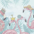 Miniatura fototapety Piękne flamingi
