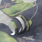 Miniatura fototapety Lilie wodne na wodzie fragment #1