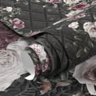 Miniatura fototapety Ogród kwitnących róż fragment #1