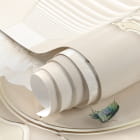 Miniatura fototapety Beżowe kwiaty 3D fragment #1