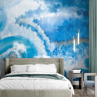 Miniatura fototapety Wyśmienity marmur we wnętrzu sypialni