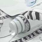 Miniatura fototapety Ogród motyli fragment #1