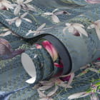 Miniatura fototapety Koliber w ogrodzie fragment #1