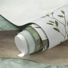 Miniatura fototapety Sakura białego koloru fragment #1