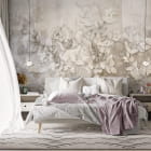 Miniatura fototapety Ładny kwiat we wnętrzu sypialni