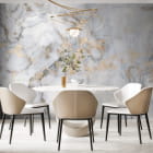 Miniatura fototapety Marmur wenecki we wnętrzu kuchni