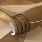 Miniatura fototapety Złota Geometria 3D fragment #1