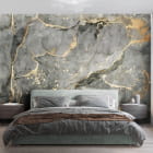 Miniatura fototapety Fluid szary we wnętrzu sypialni