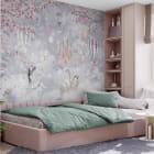 Miniatura fototapety Królestwo chmur we wnętrzu pokoju dziecka