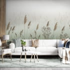 Miniatura fototapety Trzcina rzeczna we wnętrzu salonu