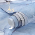 Miniatura fototapety Jasnoniebieski płyn fragment #1