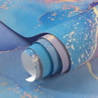 Miniatura fototapety Kolorowy marmur, płynny fragment #1