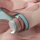 Miniatura fototapety Delikatny płyn fragment #1