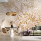 Miniatura fototapety Kwiat lilii wodnej we wnętrzu salonu