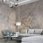 Miniatura fototapety Delikatna lilia wodna we wnętrzu salonu