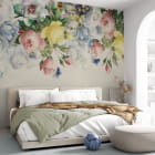 Miniatura fototapety Ogrody kwitnące wiosną we wnętrzu sypialni