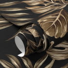 Miniatura fototapety Złote liście tropików fragment #1